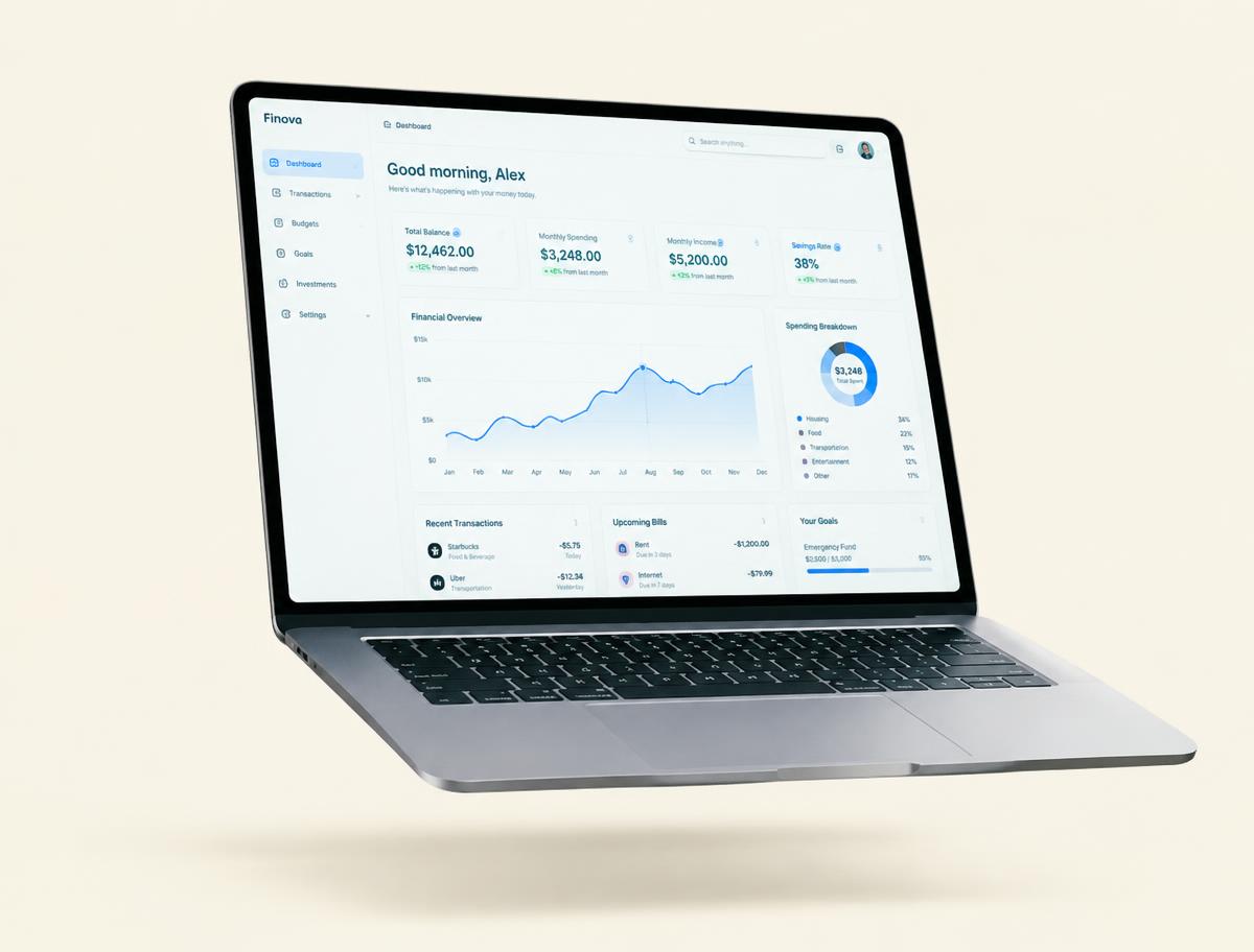 A personal finance dashboard people check daily